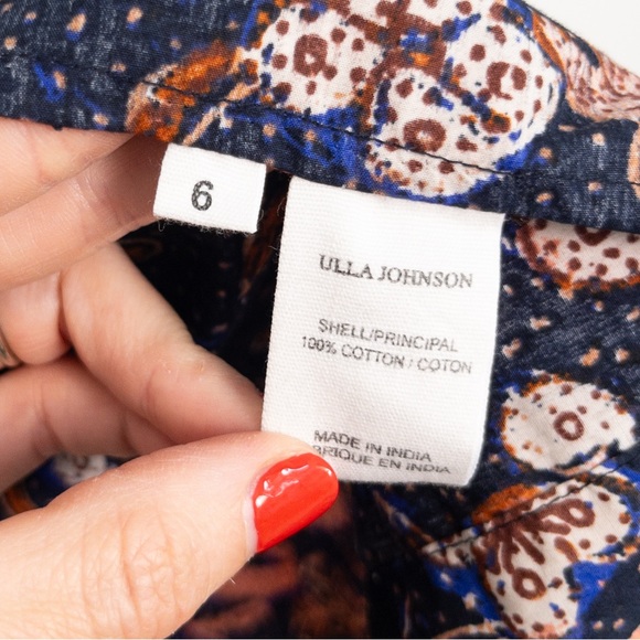 Ulla Johnson Arina Midnight Floral Midi Dress - Picture 15 of 15